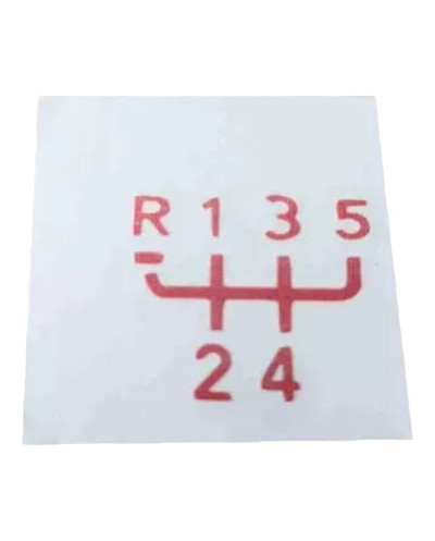 Stickers pommeau de Vitesse Renault 19 16S