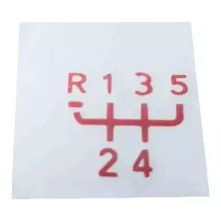 Renault 19 16S gear knob stickers