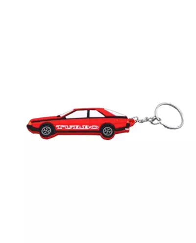 Renault Fuego Turbo Keychain