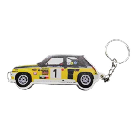 Porte clé Renault 5 Turbo groupe 4 jean ragnotti