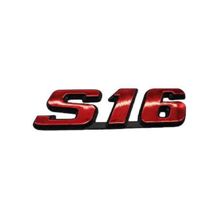 ロゴ S16 レッドクローム 106 S16 用