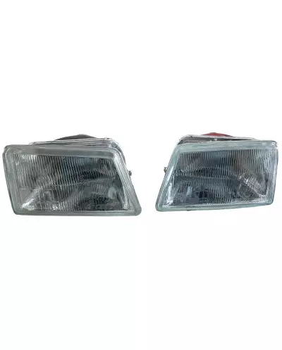 Par de faróis H4 para Peugeot 205 XS