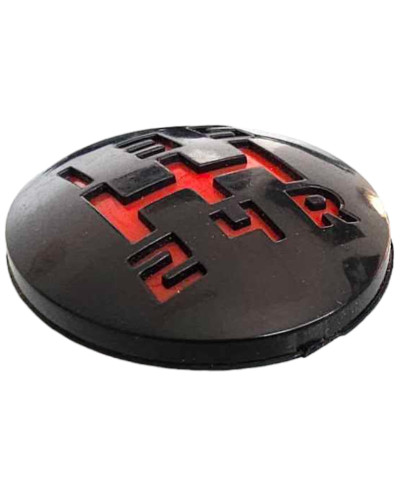 BE3 5-speed red grille hollow knob pad Peugeot 205 GTI CTI 309 GTI