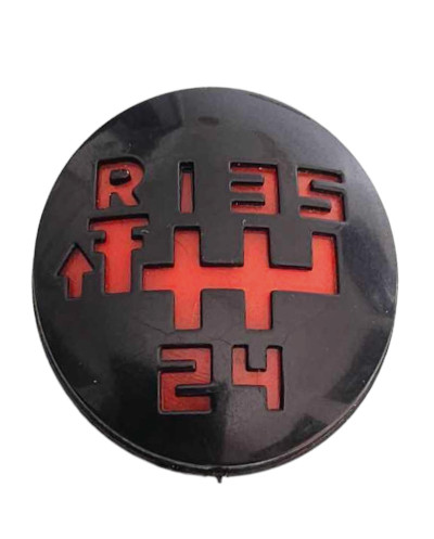 BE1 5-speed hollow knob pad red grille Peugeot 205 GTI CTI gear shift lever with handle