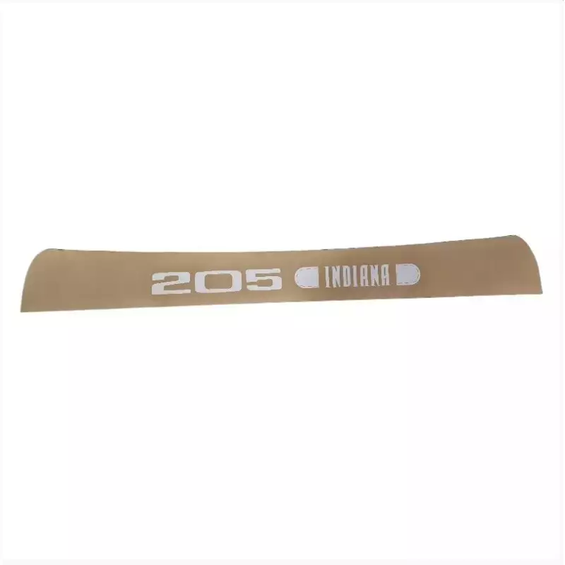 Sun visor stickers for Peugeot 205 INDIANA windshield sticker
