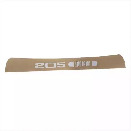 Sticker bandeau Pare Soleil Peugeot 205 Indiana type 1