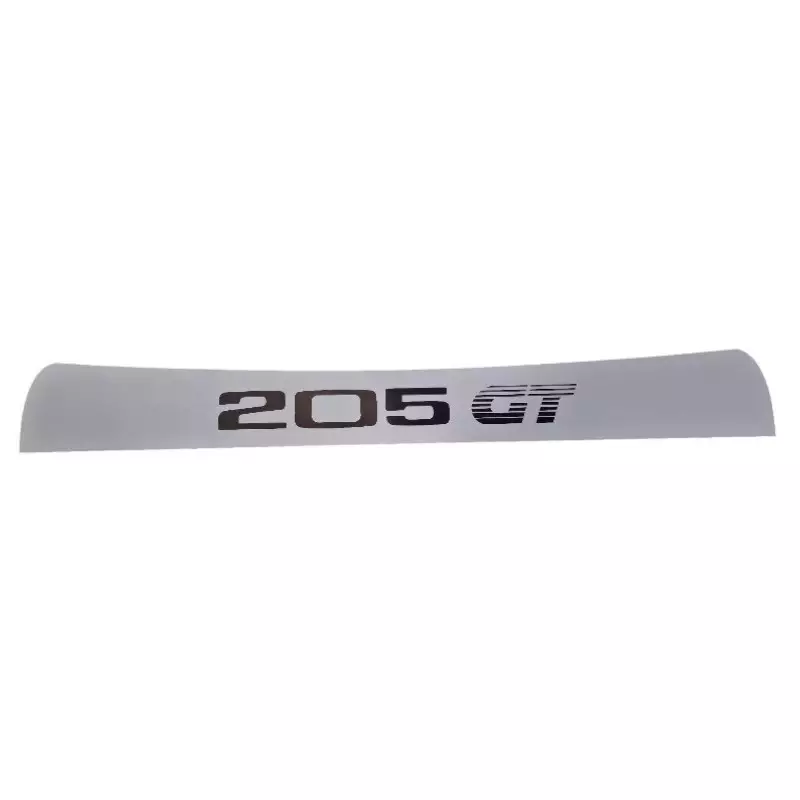 Sun visor stickers for Peugeot 205 GT
