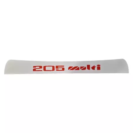 Peugeot 205 Multi type 1 sun visor headband sticker