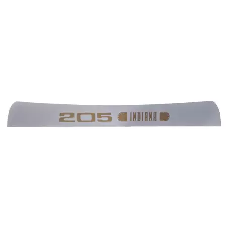 Peugeot 205 Indiana type 2 zonneklep hoofdband sticker