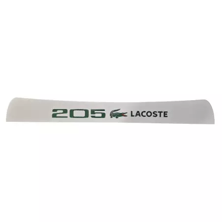 Peugeot 205 Lacoste sun visor headband sticker