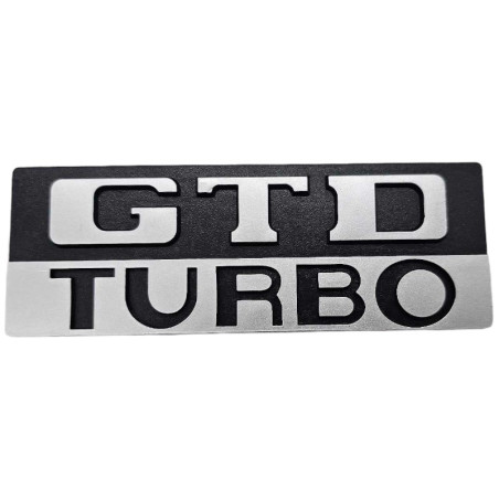 Monogramme de coffre GTD turbo Peugeot 505