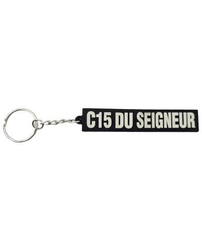 C15 DU SEIGNEUR RUBBER keychain