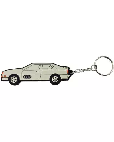 Llavero Audi Quattro 1980 gris vintage coche vintage youngtimersclassic