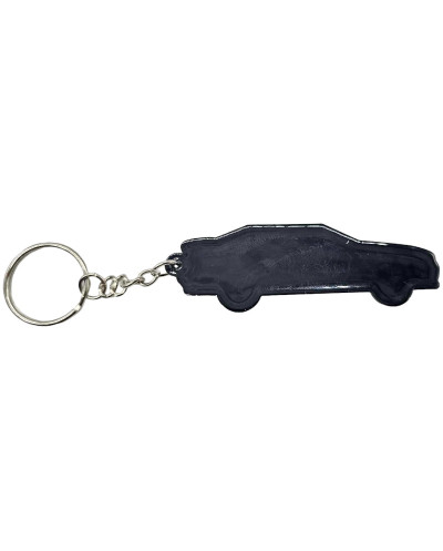 Audi Quattro key ring grey rear