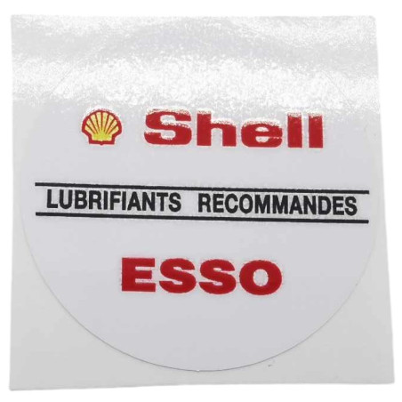 ESSO Breather Sticker Peugeot Oil Cap 104 / 205 / 304 / 309 GTI