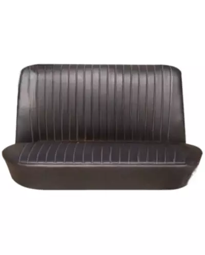 Seat upholstery for Renault 8 major black imitation leather