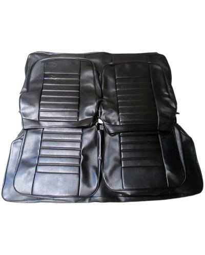 Full seat upholstery in Renault 5 TL phase 1 black