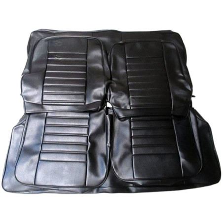 ensemble garnitures sièges complets simili noir renault 5 TL phase1