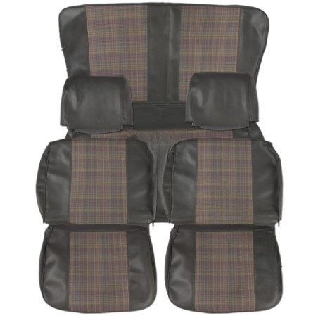 ensemble de garnitures de sièges renault 4l tissu écossais NM