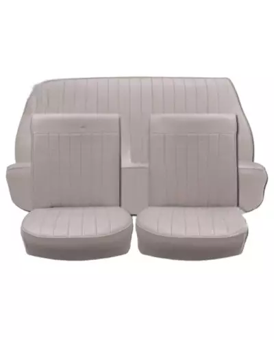 Ensemble garnitures de sièges complet simili gris Renault Dauphine