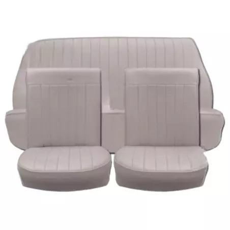 Ensemble garnitures de sièges complet simili gris Renault Dauphine