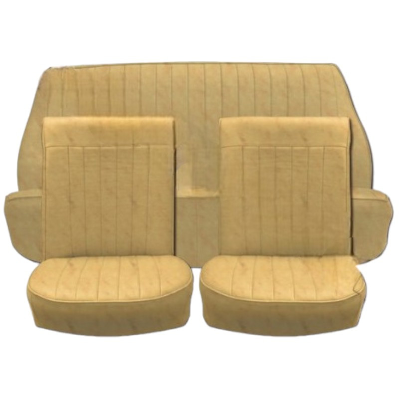 Pergamino Renault Dauphine beige front and rear seat trim