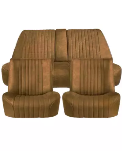 Garnitures de sièges avant & arrière velours beige Citroën DS