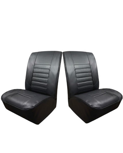 Tapizado de asiento delantero con reposacabezas negro Renault 4L NM