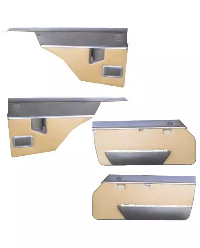 copy of Garnitures de sièges Avant & arrière simili caramel Peugeot 504 berline TI