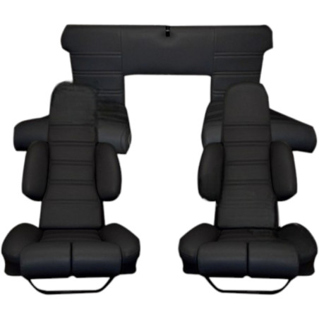 Alpine Black Faux Front and Rear Seat Trim A310 V6