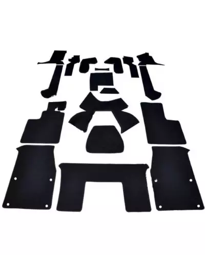 alpine carpet kit A310 V6 black velvet