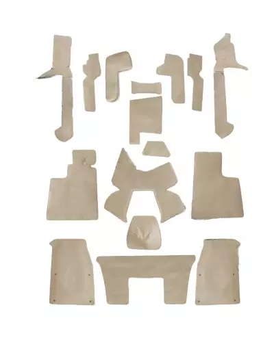 Alpine A310 V6 Beige Velvet Carpet Kit