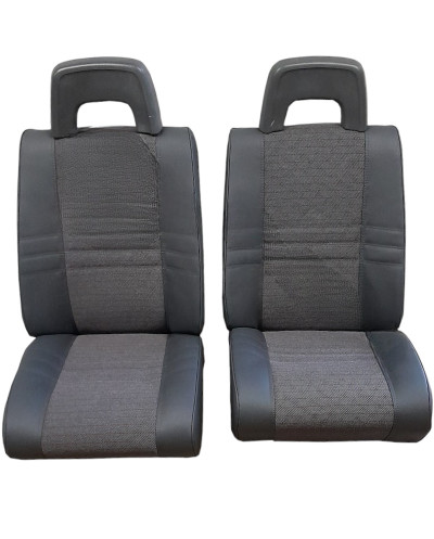 Rivestimento sedili anteriori a 2 posti rigato/imitazione antracite per Citroën C15