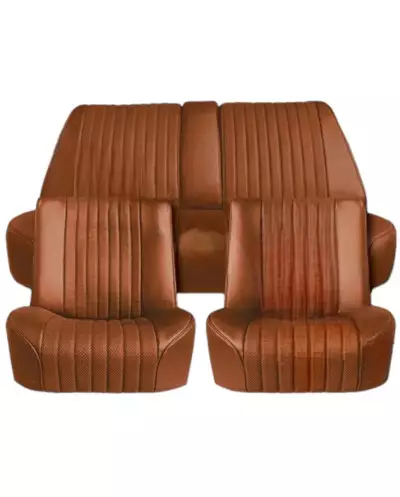 Front & rear seat upholstery Targa brown Citroën DS CSC