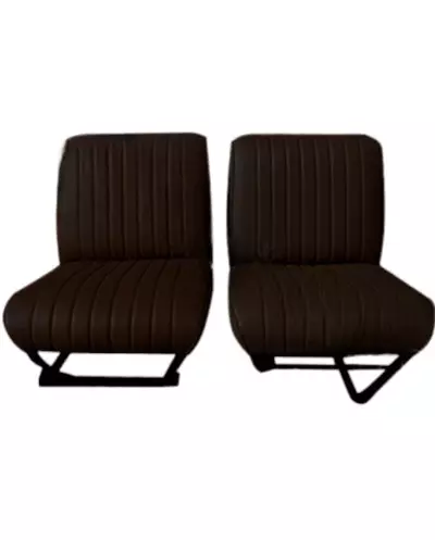 Garnitures de sièges avant noir 3 ème modèles Citroën HY