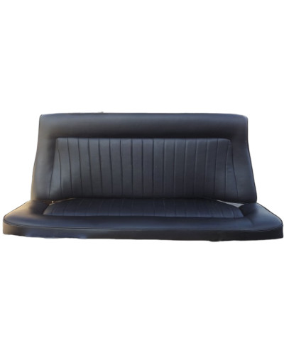 Garnitures sièges complet simili noir Lancia Fulvia coupé phase 3 sellerie intérieur