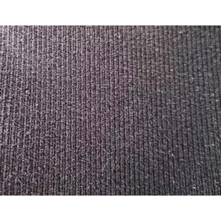 Black Ribbed Side Seat Fabric Renault 19 16S phase 2