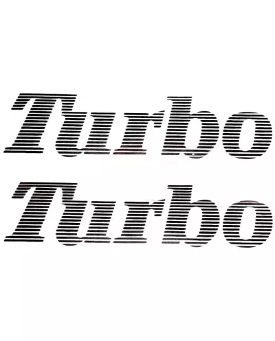 Renault 5 Alpine Turbo achtervleugel stickers stickers