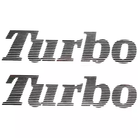 Stickers ailes arrière Renault 5 Alpine Turbo Lots de 2