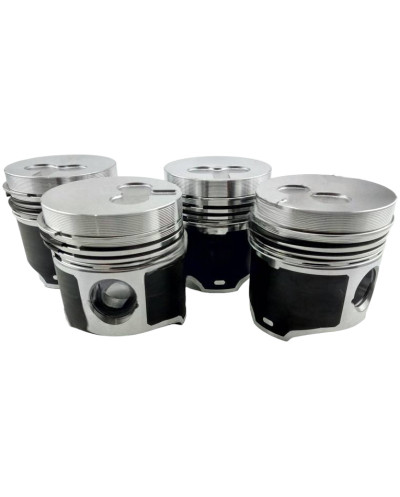 Ensemble Chemises Pistons Ø 90.00 Peugeot 504D moteur TMP90 XDP90-TMP90 de 2112cc.