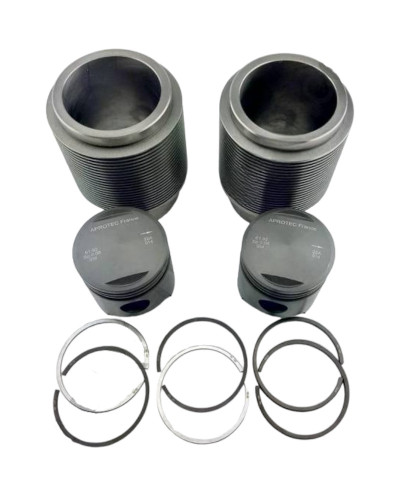 Ensemble Chemises Pistons Ø62.00 Citroën 2CV 375CC