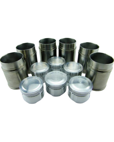 Piston Liner Set Ø 88 Renault 30 TS V6/R25 Injection ,TX