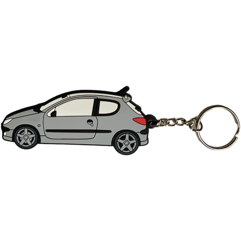 Porte clé Peugeot 206 RC de haute qualité