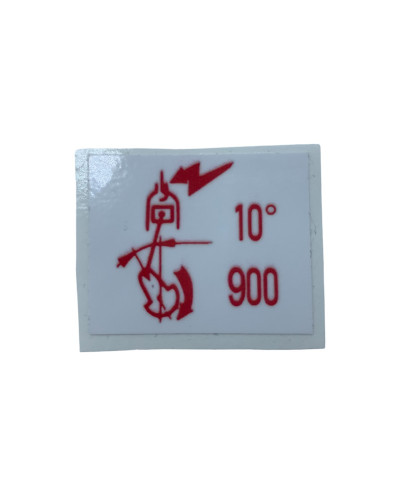 Stickers Flowmeter 10° 900 Peugeot 205 GTI 1.9 130 HP