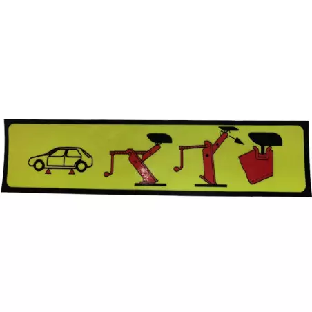 Peugeot 205 GTI CTI jack stickers