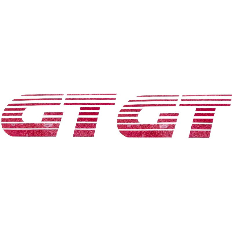 GT stickers for Peugeot 205 GT Red Original front fenders with high quality