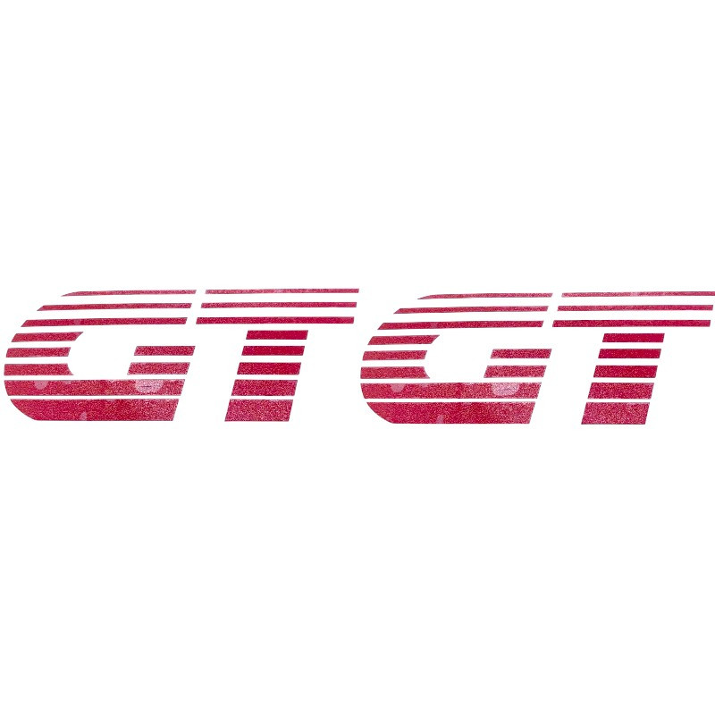 Stickers GT pour ailes avant Peugeot 205 GT Rouge Original de haute qualité