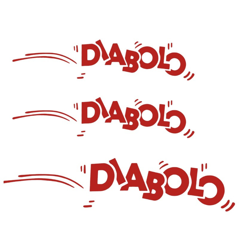 High Quality Peugeot 205 Diabolo Stickers