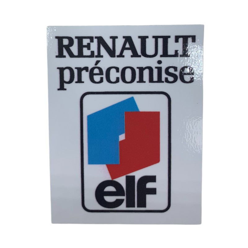 Autocollant Renault elf Clio 16S Williams R5 r25 R11 r21 R19 Alpine De haute qualité