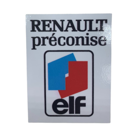 Sticker Renault ELF Clio 16S Williams R5 R25 R11 R21 R19 Alpine